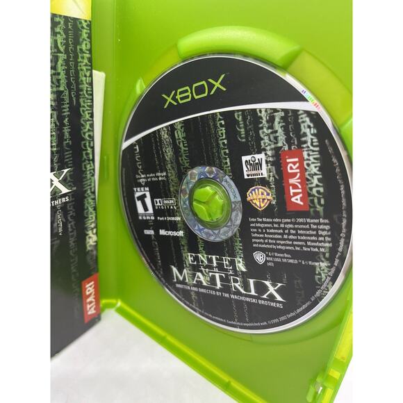 Enter the Matrix (Microsoft Xbox, 2003) Complete In Case CIB - Tested - Picture 7 of 11